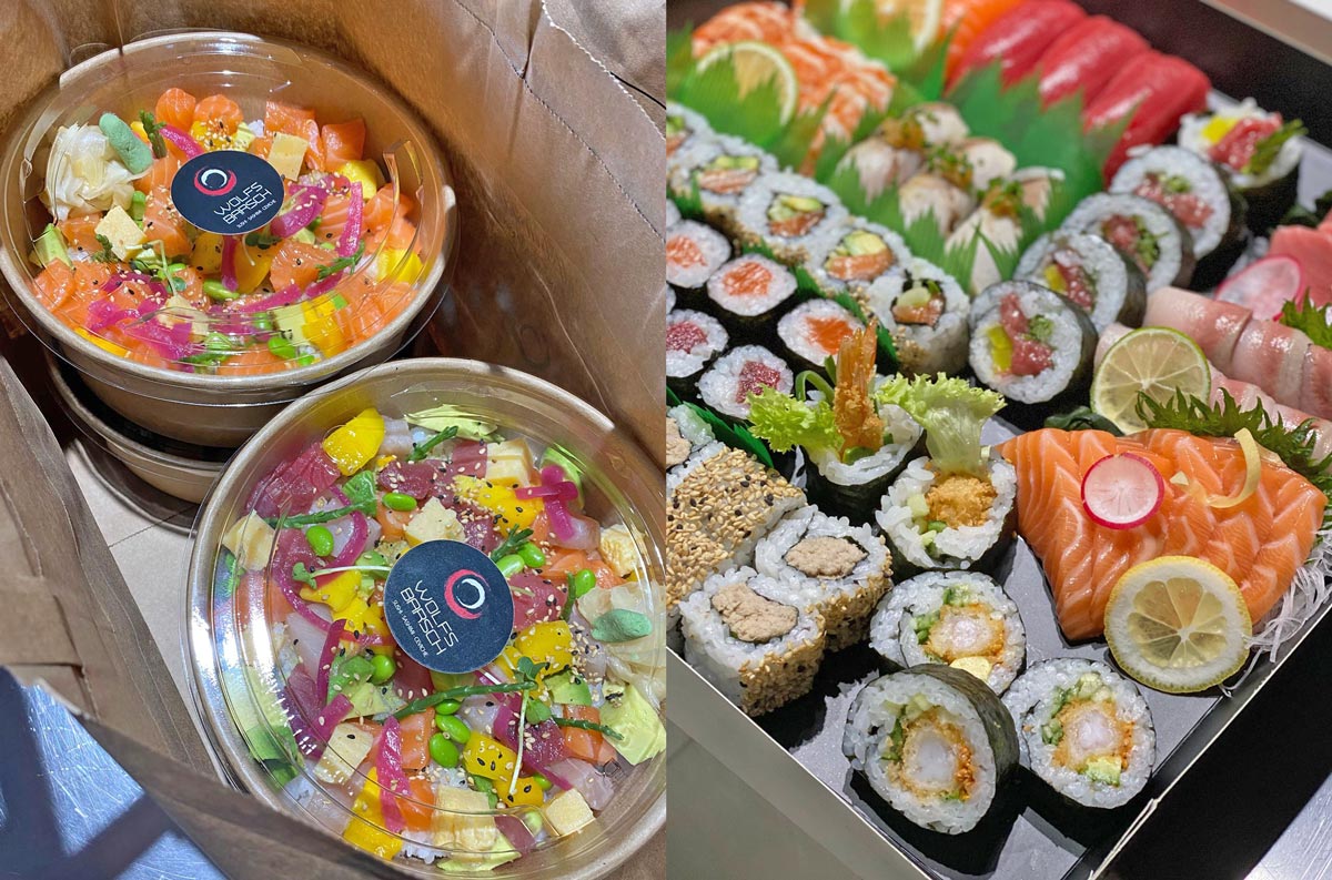 Sushi. ToGo. Delivered. A la Carte.